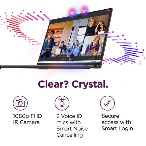 Lenovo Yoga 7i 2-in-1 14 2K Touchscreen Laptop - Intel Core Ultra 7 155U with 16GB Memory - 1TB SSD - Storm Grey BUY IN EUROPE