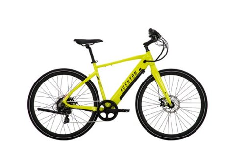 Aventon - Soltera.2 Speed Step-Through Ebike w/46 mile Max Operating Range and 20 MPH Max Speed - Regular - Citrine-Front_Standard 