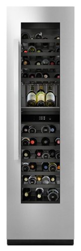 JennAir - Noir Right Swing 18" Wine Column Panel - Stainless Steel