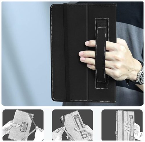 SaharaCase EliteFold Folio Case for Samsung Galaxy Tab A9+ - Scorpion Black SHOP ONLINE