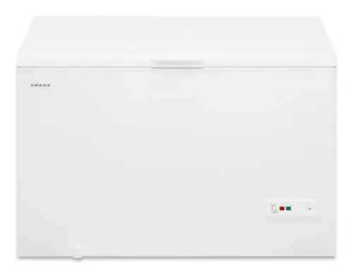 Front. Amana - 16 Cu. Ft. Chest Freezer with Basket - White.