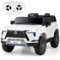 Costway - Ride on Car for Kids, 24V 4WD Licensed LEXUS GX550 Electric Vehicle with Remote - White-Front_Standard