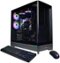 CyberPowerPC - Gaming Desktop - Intel Core Ultra 9 285 - AMD Radeon RX 9070 XT 16GB - 32GB DDR5 - 2TB PCIe 4.0 SSD - Black-Front_Standard