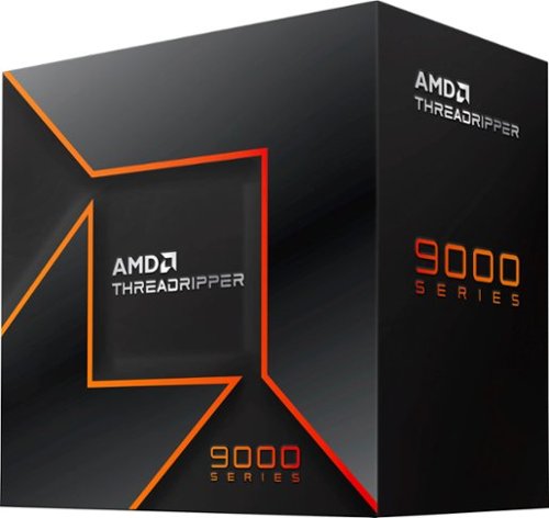 AMD - Ryzen Threadripper 9980X 64-Core - 128-Thread 3.2 GHz (5.4 GHzMax Boost) Socket sTR5 Unlocked Desktop Processor - Black