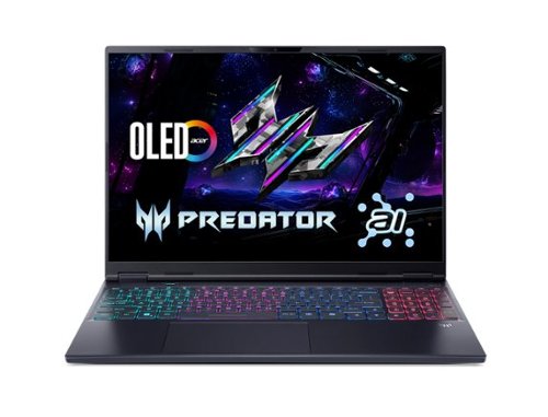 Acer - Predator Helios Neo 16S AI Gaming Laptop - 16" OLED 165Hz - Intel Core Ultra 9 - NVIDIA GeForce RTX 5070Ti – 32GB – 1TB - Obsidian Black