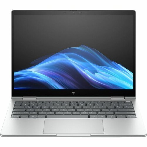 HP - EliteBook 8 Flip G1i 13.3" Touchscreen Convertible 2 in 1 Notebook - WUXGA - 60 Hz - Intel Core Ultra 7 265U - vPro - Meteor Silver-Front_Standard 