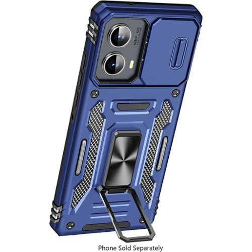 SaharaCase Raider Series Heavy-Duty Case for Motorola Edge (2024) - Midnight Blue GLOBAL SHIPPING