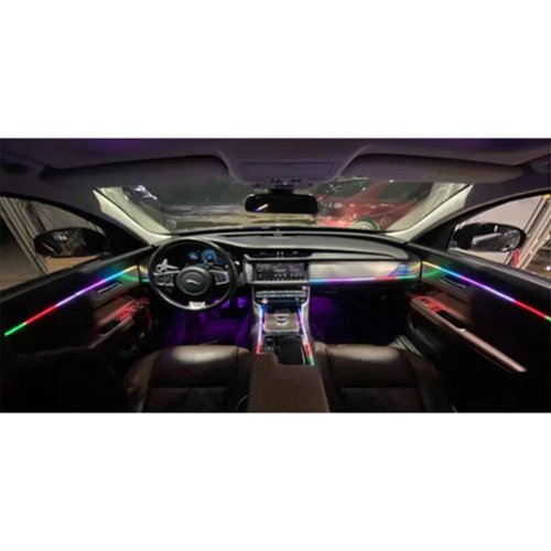 Race Sport COLORTRAIL RGBW LED Interior Strip Lighting Kit for 4-Door Vehicles - Multi WORLDWIDE DELIVERY