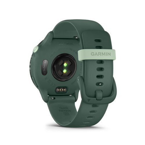Garmin vívoactive 6 GPS Smartwatch 42 mm Fiber-reinforced polymer - Metallic Jasper Green with Jasper Green Band SHOP ONLINE