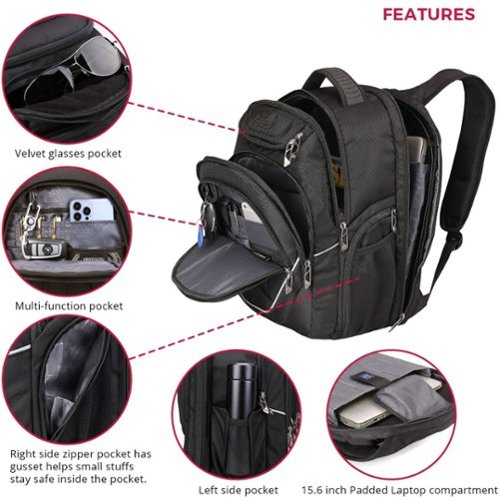 Swissdigital Design TERABYTE Carrying Case - Black BUY IN SINGAPORE