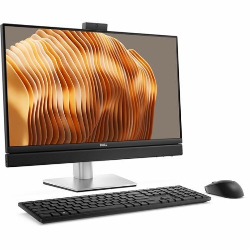 Dell - Pro QB24250 All-in-One Computer - Intel Core Ultra 7 265 - vPro Technology - 16 GB - 512 GB SSD - 23.8" Full HD - Silver-Front_Standard 