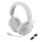 Alienware - Pro Wireless Over-the-Ear Gaming Headset for Windows, PS5, PS4, Switch and Mobile - Lunar Light-Front_Standard