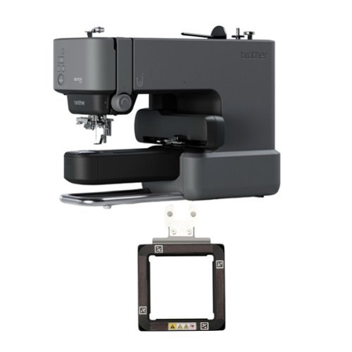 Brother - PP1 Skitch Single Needle Embroidery Machine with Embroidery Frame Bundle-Front_Standard 