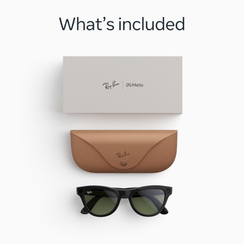 Ray-Ban Meta Skyler (Gen 2) glasses with Meta AI, Audio, Photo, Video Compatibility - Green lenses - Shiny Black GLOBAL SHIPPING