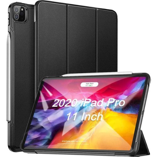 SaharaCase Folio Case for Apple iPad Pro 11 (2nd, 3rd, and 4th Generation 2020-2022) - Black WORLDWIDE DELIVERY