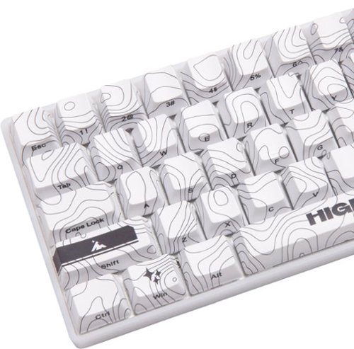 Higround Basecamp 65 65% Wired Mechanical Lubed Flame Linear Switch Gaming Keyboard with RGB Backlighting - Snow Stone HOW TO BUY