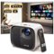 ETOE - E3 Pro 1080P FHD Smart Projector, Netflix Certified, 600 ANSI, 20W Dolby Audio, Auto Focus & Keystone, 4K Decoding - White-Front_Standard
