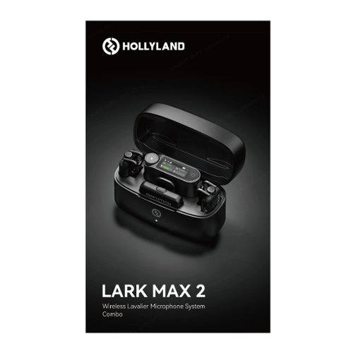 HOLLYLAND LARK MAX 2 Combo Wireless Microphone System (Space Gray