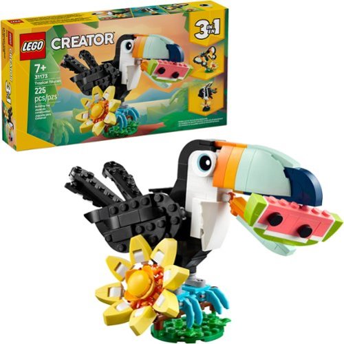 LEGO - Creator 3 in 1 Wild Animals: Tropical Toucan 31173