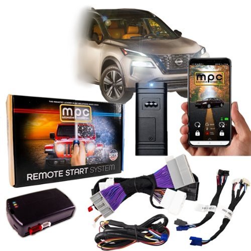 MPC - Smartphone Activated Remote Start Kit For 2021-2023 Rogue - Black-Front_Standard 