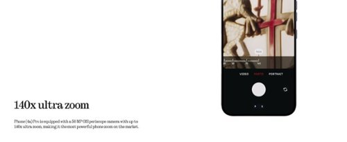 Nothing Phone (4a) Pro 128GB (Unlocked) - Black BUY IN SINGAPORE