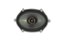 KICKER - KS Series 6" x 8" 2-Way Car Speakers with Polypropylene Cones (Pair) - Black-Front_Standard