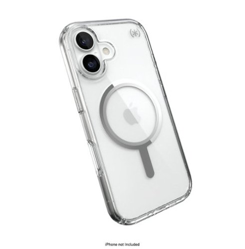 Speck Presidio Perfect Clear with Magsafe Case for Apple iPhone 17 - Clear/Silver SHOP ONLINE