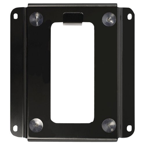 Flexson - Wall Mount Bracket For SONOS SUB - Black-Front_Standard 