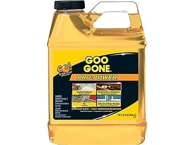 Goo Gone - Pro Power Adhesive Remover, Citrus Scent, 32 oz. (WMN2112) - Yellow