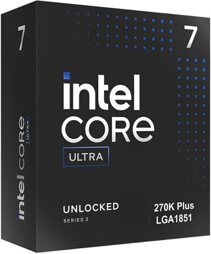 Intel - Intel® Core™ Ultra 7 Processor 270K Plus 24 cores (8 P-cores + 16 E-cores) up to 5.5 GHz - Multi