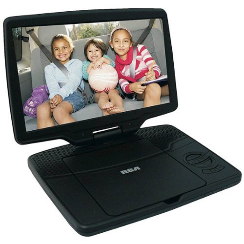 RCA - Refurbished Excellent - 10" Swivel Display Portable DVD Player DRC98101S-Front_Standard 