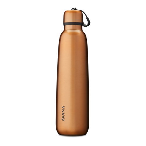 Avana - Ashbury Insulated Stainless Steel 24 oz. Water Bottle - Copper-Angle_Standard 
