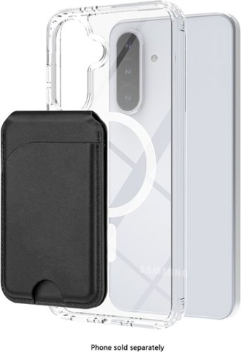 SaharaCase Venture Series Wallet Case for Samsung Galaxy A56 5G - Clear/Scorpion Black WORLDWIDE DELIVERY