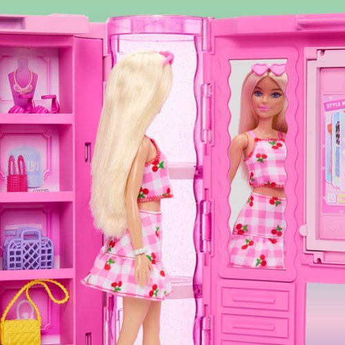 Barbie 3' Dream Closet with 1.5 Doll and Accessories WORLDWIDE DELIVERY