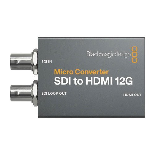 Blackmagic Design Micro Converter SDI to HDMI 12G, USB Type C