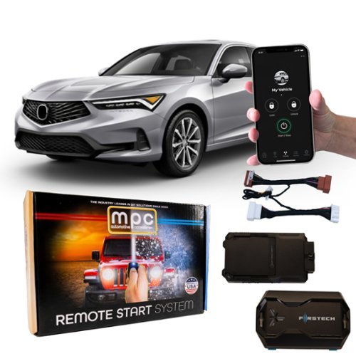 MPC - Remote Start Kit For Acura Integra 2023-2025 | Phone App Control | Plug and Play - Black-Front_Standard 