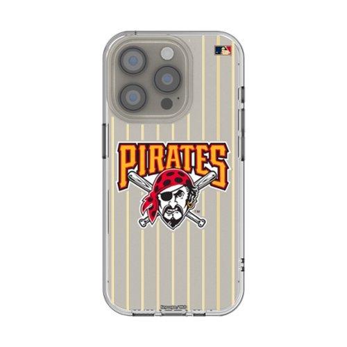 Keyscaper - MLB - Pittsburgh Pirates 1997-2013 Cooperstown Pinstripe iPhone Clear Case - 16e - Multicolor-Front_Standard 