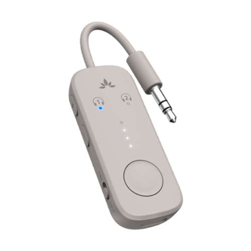 Avantree - Relay - Airplane Bluetooth 5.3 Adapter with Qualcomm aptX Adaptive, Supports 2 AirPods or Headphones-Front_Standard 