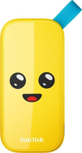 SanDisk - Fortnite Peely Edition Portable 2TB USB-C External SSD - Yellow