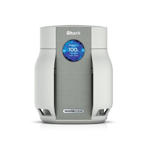 Shark - BreatheClear™ Compact Pro Air Purifier with NeverChange™, 300 sqft - Dove