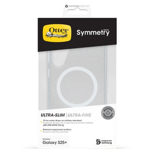 OtterBox Symmetry Series Hard Shell with Magnets for Samsung Galaxy S25+ - Stardust 3.0 WORLDWIDE DELIVERY