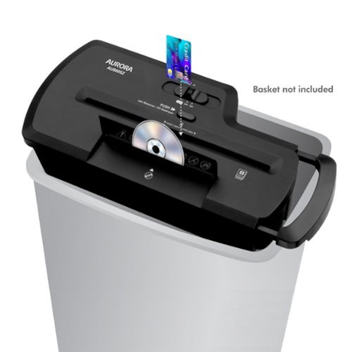 Aurora AU800SZ Professional 8 Sheet Strip Cut Paper Shredder/CD