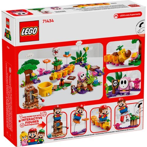 LEGO Super Mario Soda Jungle Maker Set, Wiggler Toy and Mario Playset 71434 WORLDWIDE DELIVERY