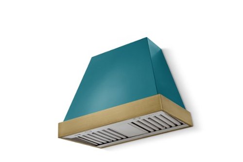 AGA - 36 inches - Externally Vented - Wall Range Hood - Salcombe Blue
