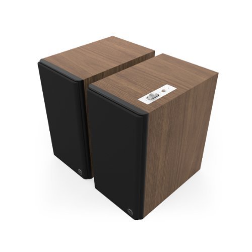 Klipsch - The Sevens II Powered Speakers - Walnut