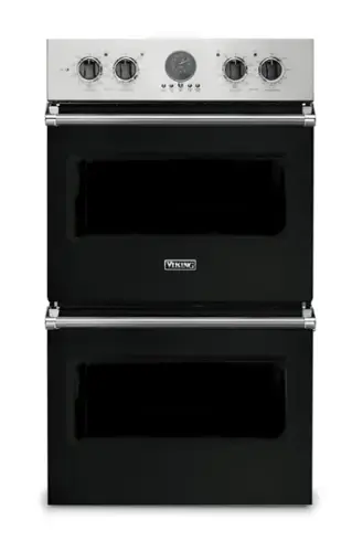 Front. Viking - 30" Viking Professional 5 Series Built-In Double Electric Convection Wall Oven - Antique Bronze - Antique Bronze.