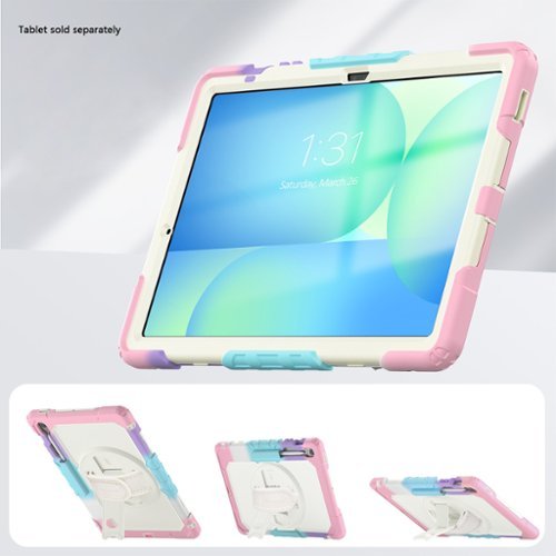 SaharaCase Raider Series Heavy Duty Case with Hand Strap for Samsung Galaxy Tab S10 FE+ - Sunset Sorbet WHERE TO BUY