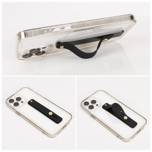 SaharaCase FingerGrip Cell Phone Holder Strap for Most Cell Phones - Black SHOP ONLINE