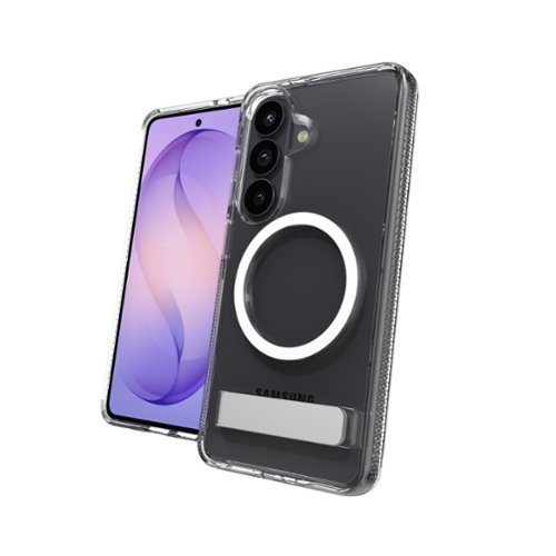 ZAGG Crystal Palace Snap Magnetic Case with Kickstand for Samsung Galaxy S26 - Clear BUY IN SINGAPORE