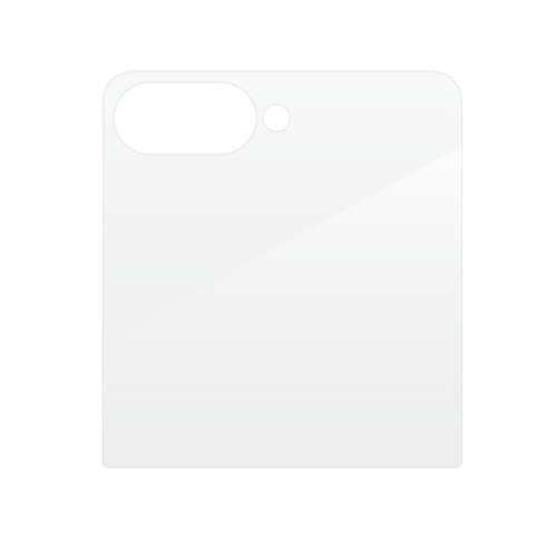 ZAGG - InvisibleShield Glass+ Defense Screen Protector for Samsung Galaxy Z Flip7 - Clear